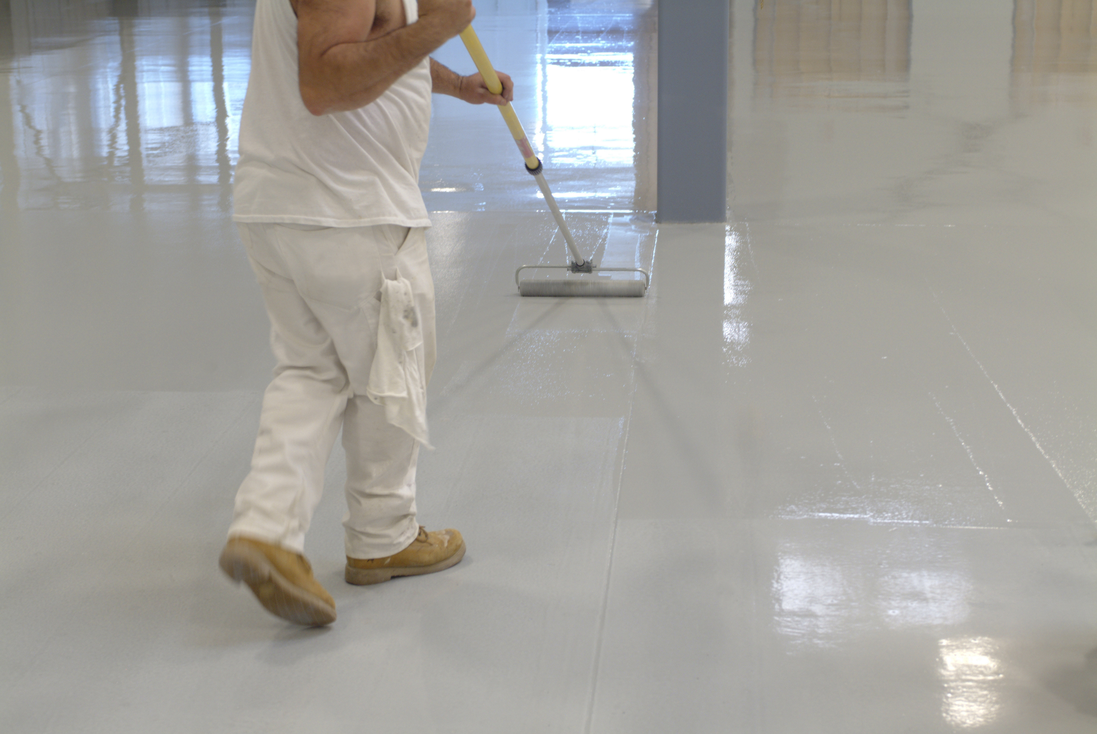 Man Doing Polyurea Coating